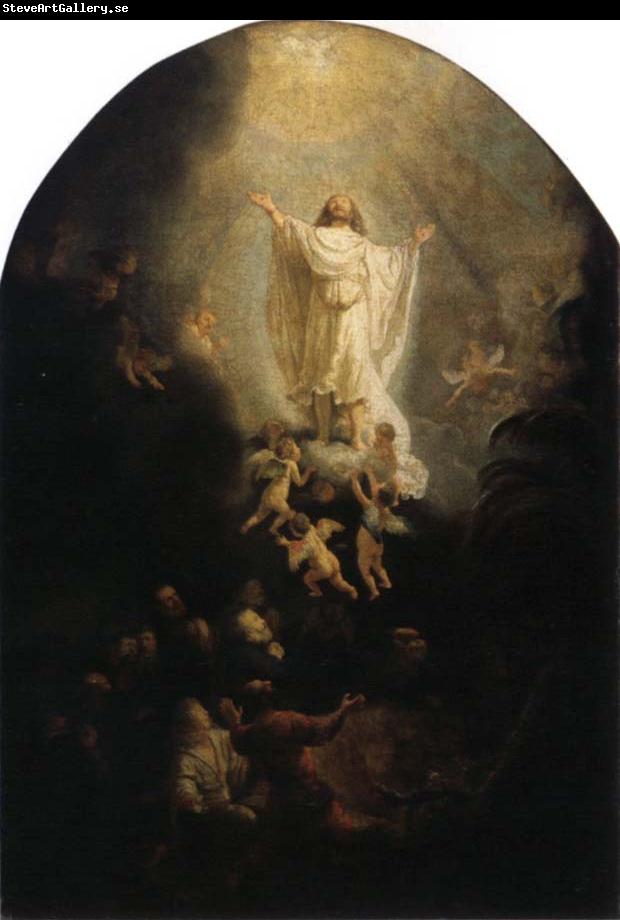 REMBRANDT Harmenszoon van Rijn The Ascension of Christ